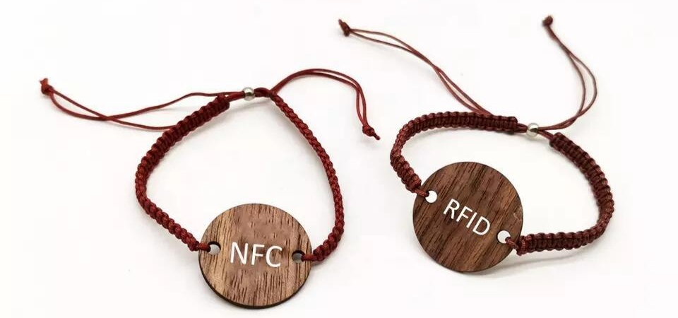 Eco-friendly Rfid Woven Wristband