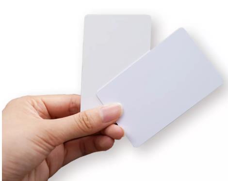 Blank White PVC Card