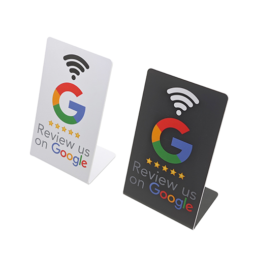  Custom NFC google review stand 