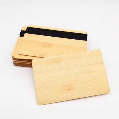  Wood Magnetic stripe card for hotel