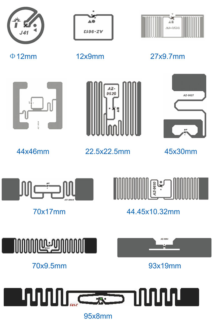 UHF Tag size