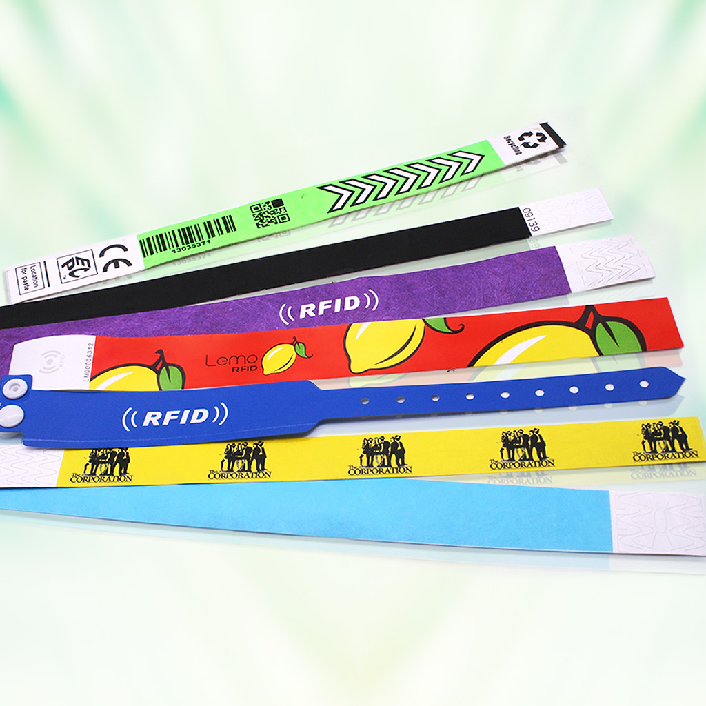 Customized Tyvek Wristbands