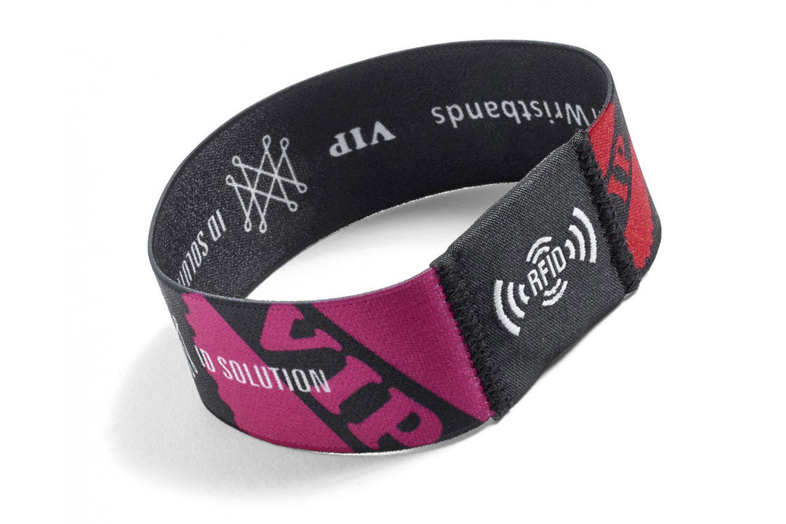 Elastic Fabric RFID Wristband Elastic Fabric RFID Wristband