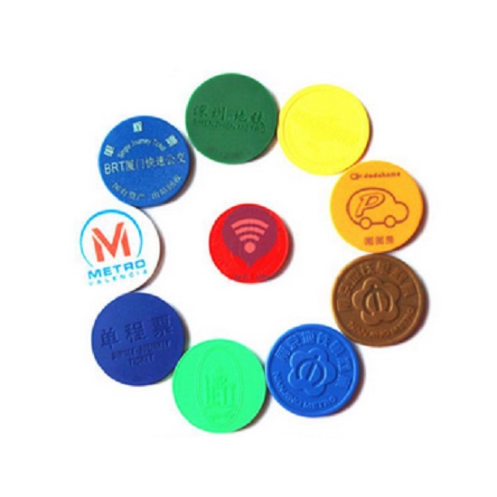 RFID Waterproof Metro Coin Token