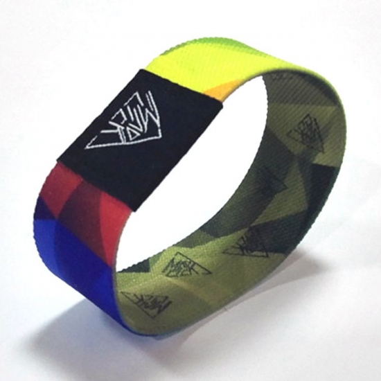 Elastic Fabric Reusable NFC Wristbands