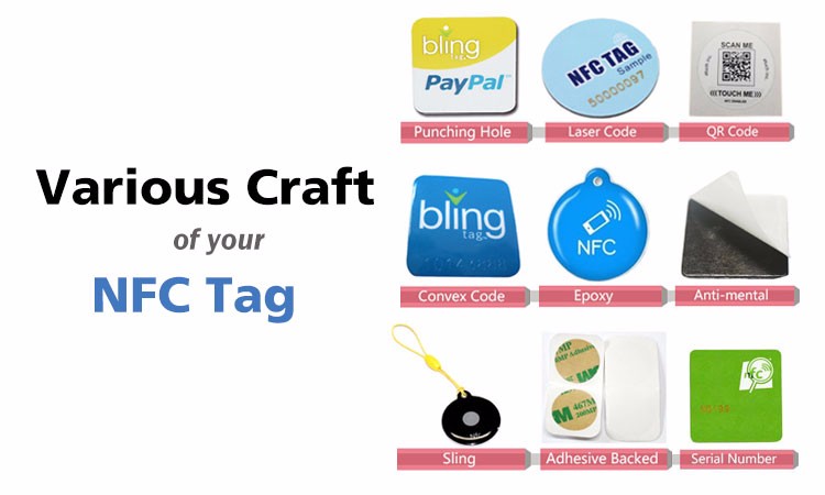 Printable Rfid Anti Metal Nfc Tag