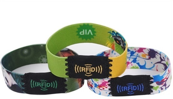 Rfid Woven Wristband Rfid Woven Wristband