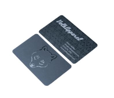 Printing Spot UV Business Card