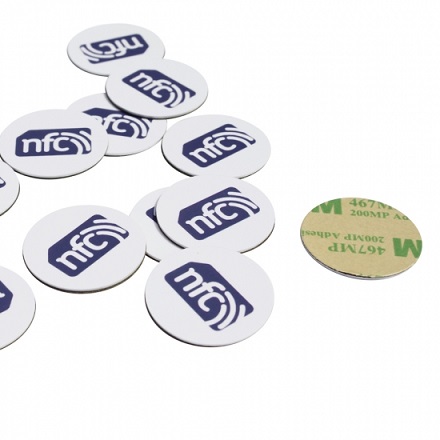 HF Adhesive RFID Coin Tag