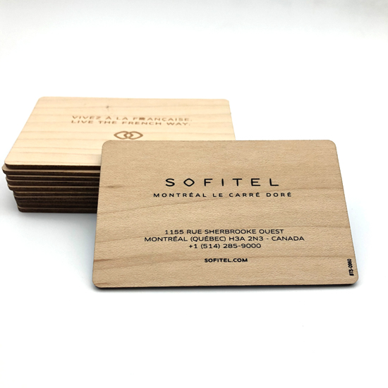 RFID Wooden cards