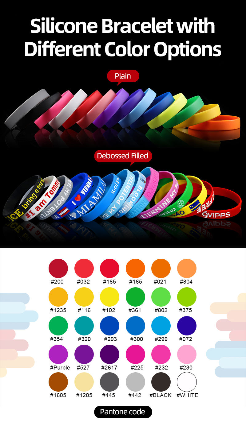 custom rubber band bracelets