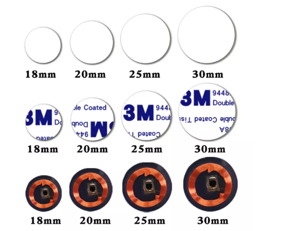 NFC PVC Coin Tag