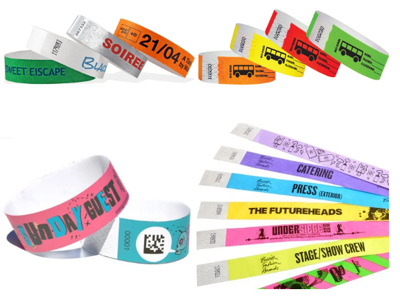 Paper Wristband for Sport Event