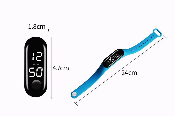 Time Display RFID Wristband for School Access