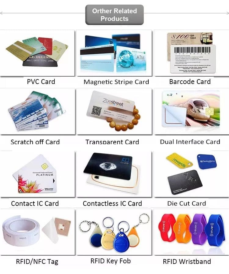 Magnetic Stripe For Pvc Card