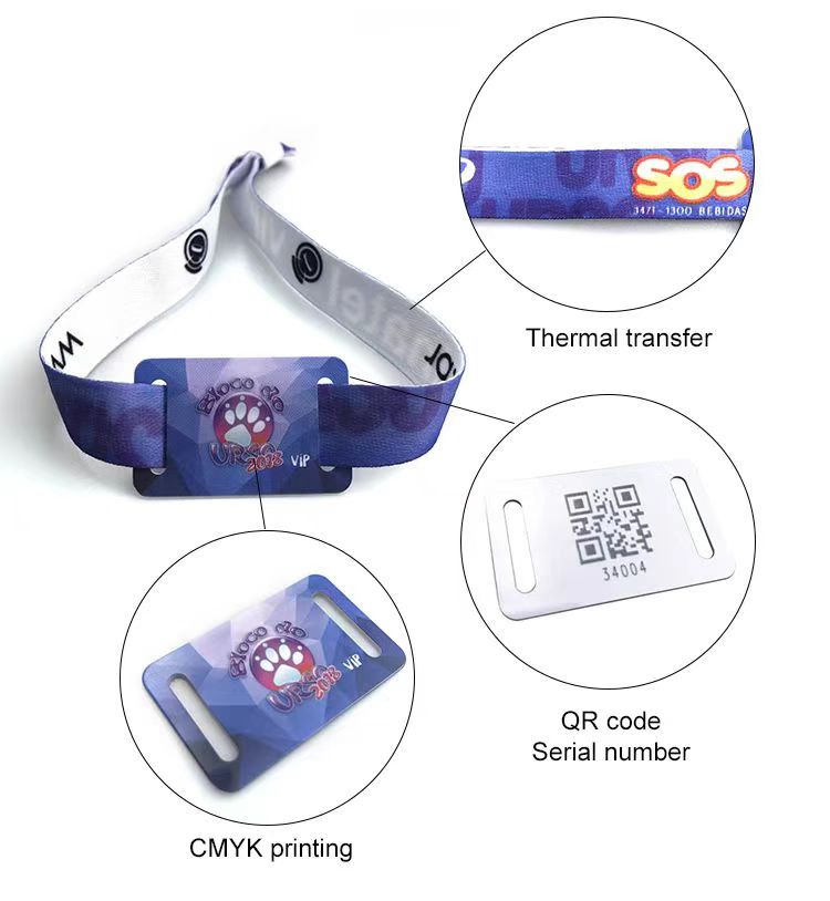 Rfid Fabric Wristbands