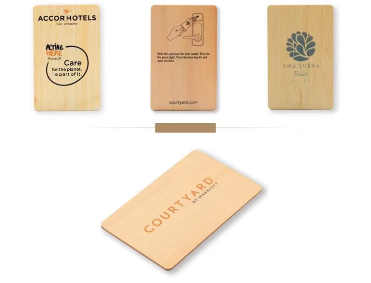 Recyclable Wooden NFC Card