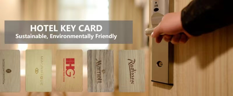 Custom Hotel Room Wooden Card