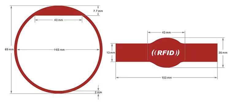 Customized Silicone Bracelet 