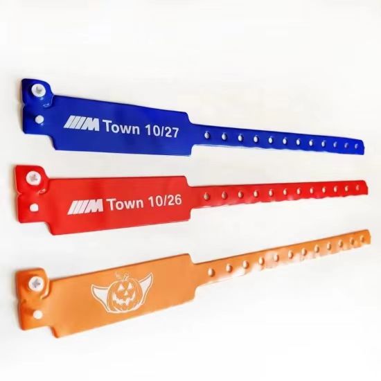 Custom Disposable PVC Wristband Custom Disposable PVC Wristband