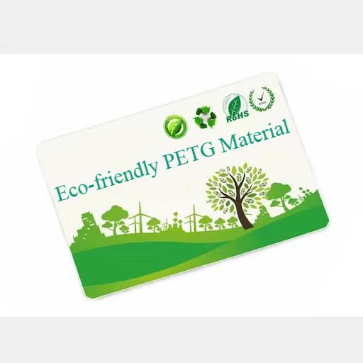 Eco-friendly PETG Cards
