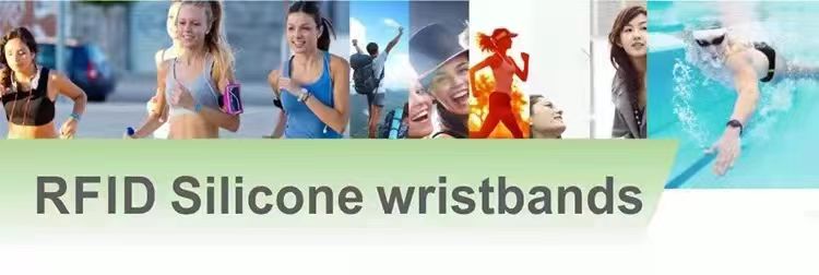 china rfid sport silicone wristband