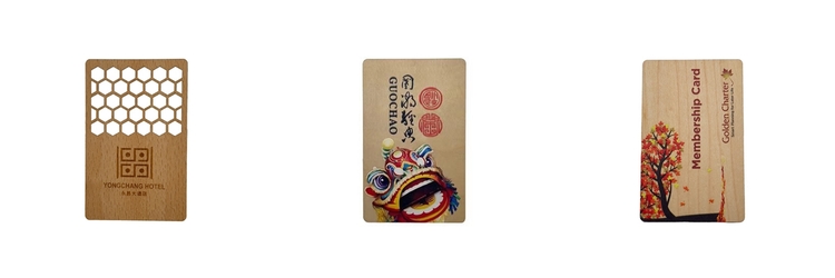 RFID Engraving Wooden Card RFID Engraving Wooden Card