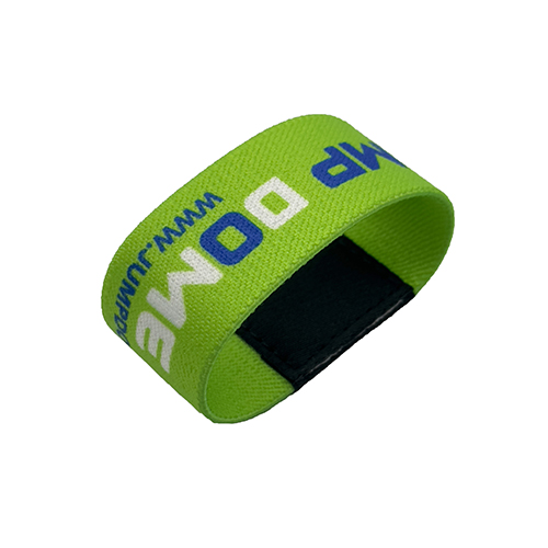 RFID wristband in elastic fabric
