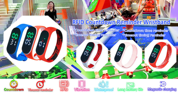 Rfid Vibration Countdown Bracelets