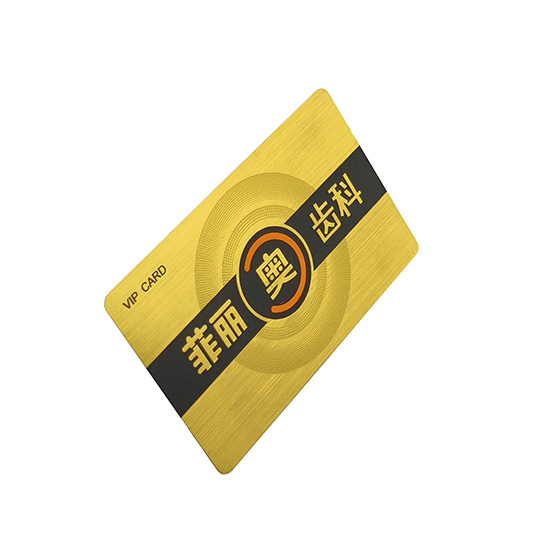 Metallic Color RFID VIP Card