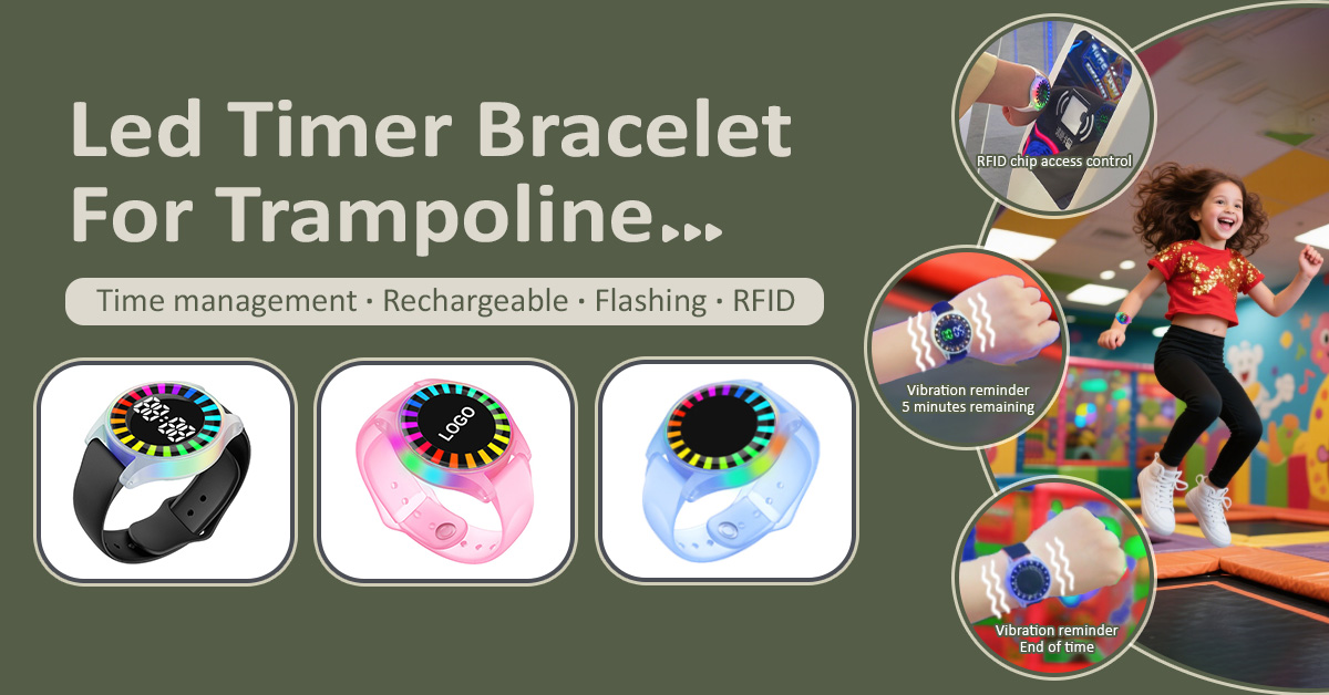 rechargeable time management led writband