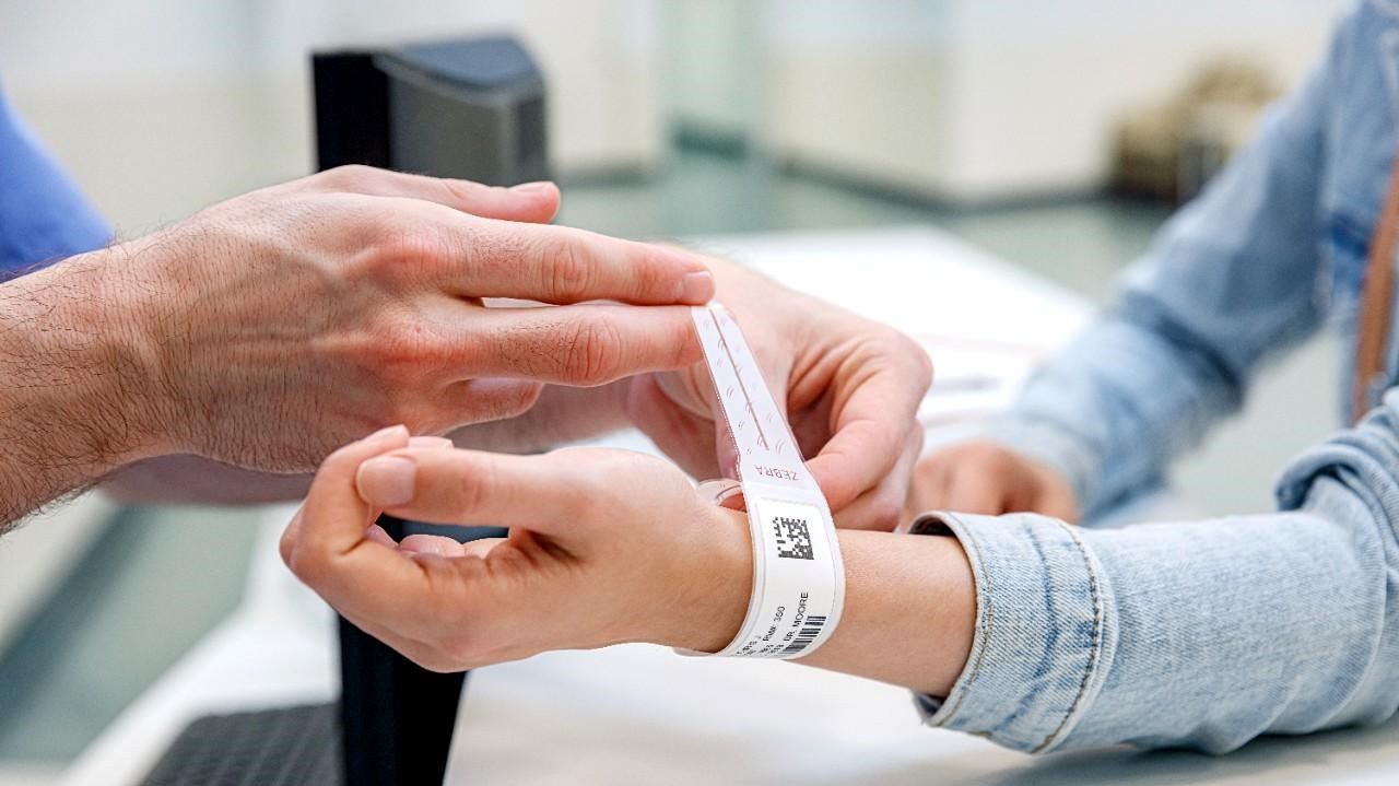 patient identification wristbands