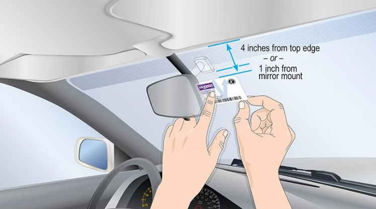 Long Range Windshield Tag for Car Parking System