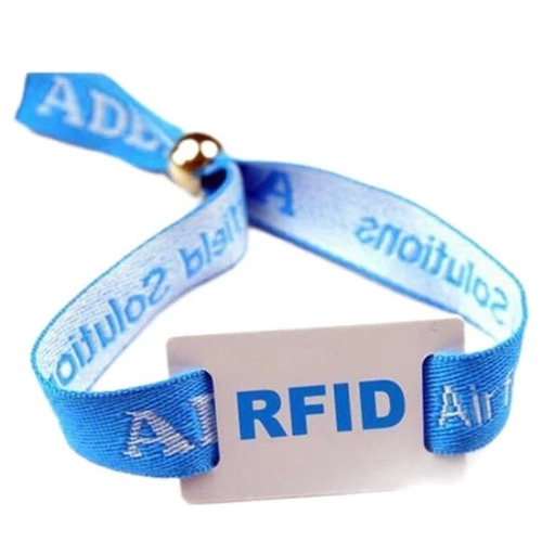 RFID fabric wristband