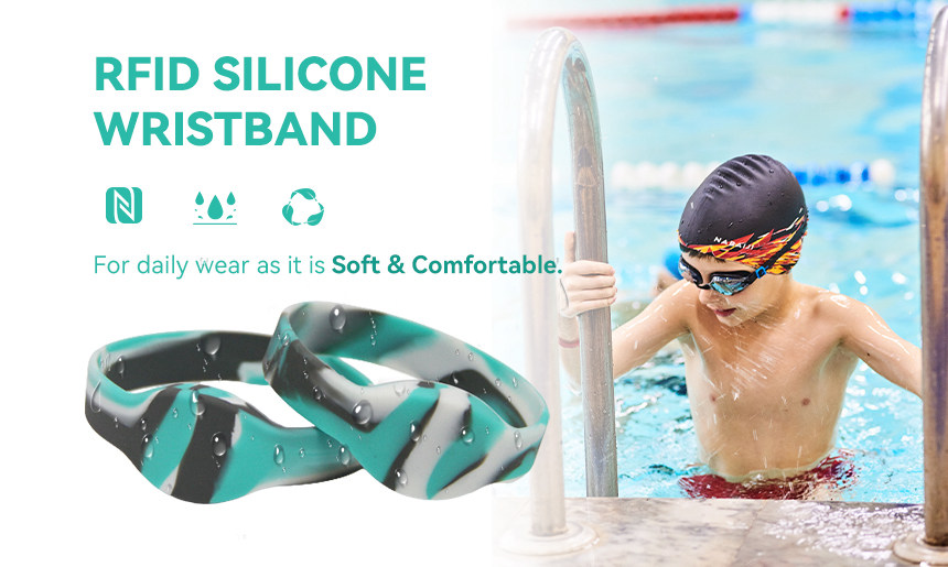 application of mixed color wristband
