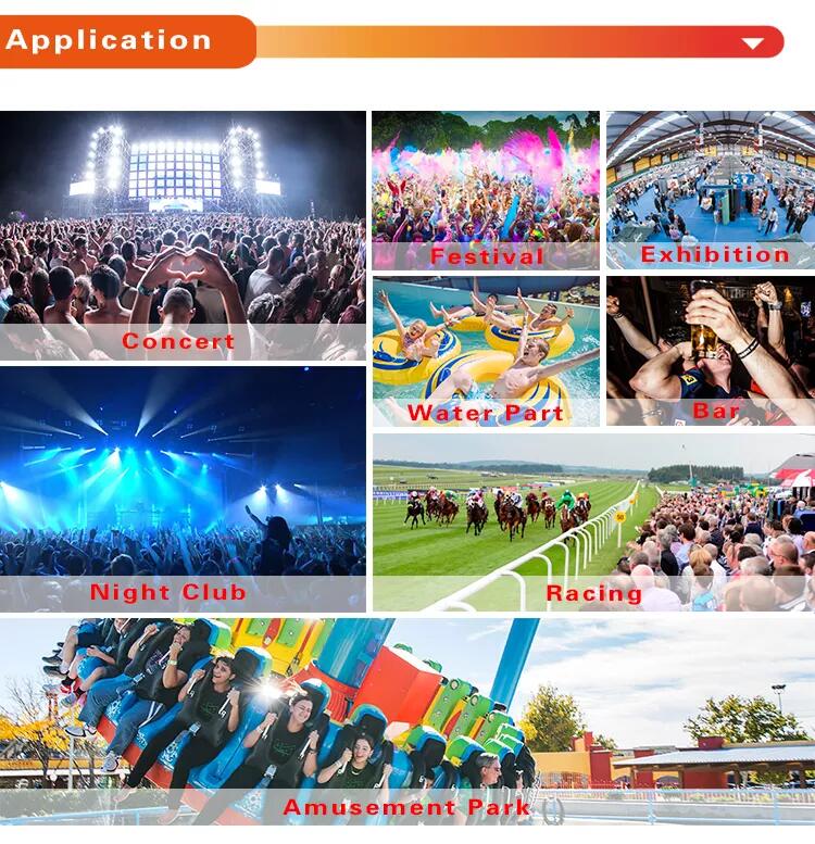 applications of wristband