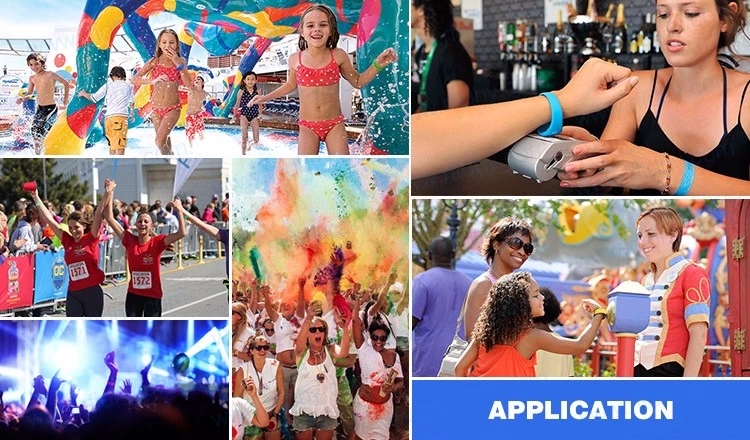 silicone RFID wristband application scenarios