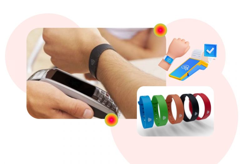 Reusable silicone wristbands