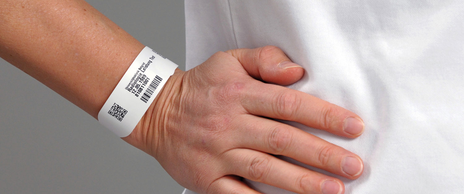 patient RFID paper wristband