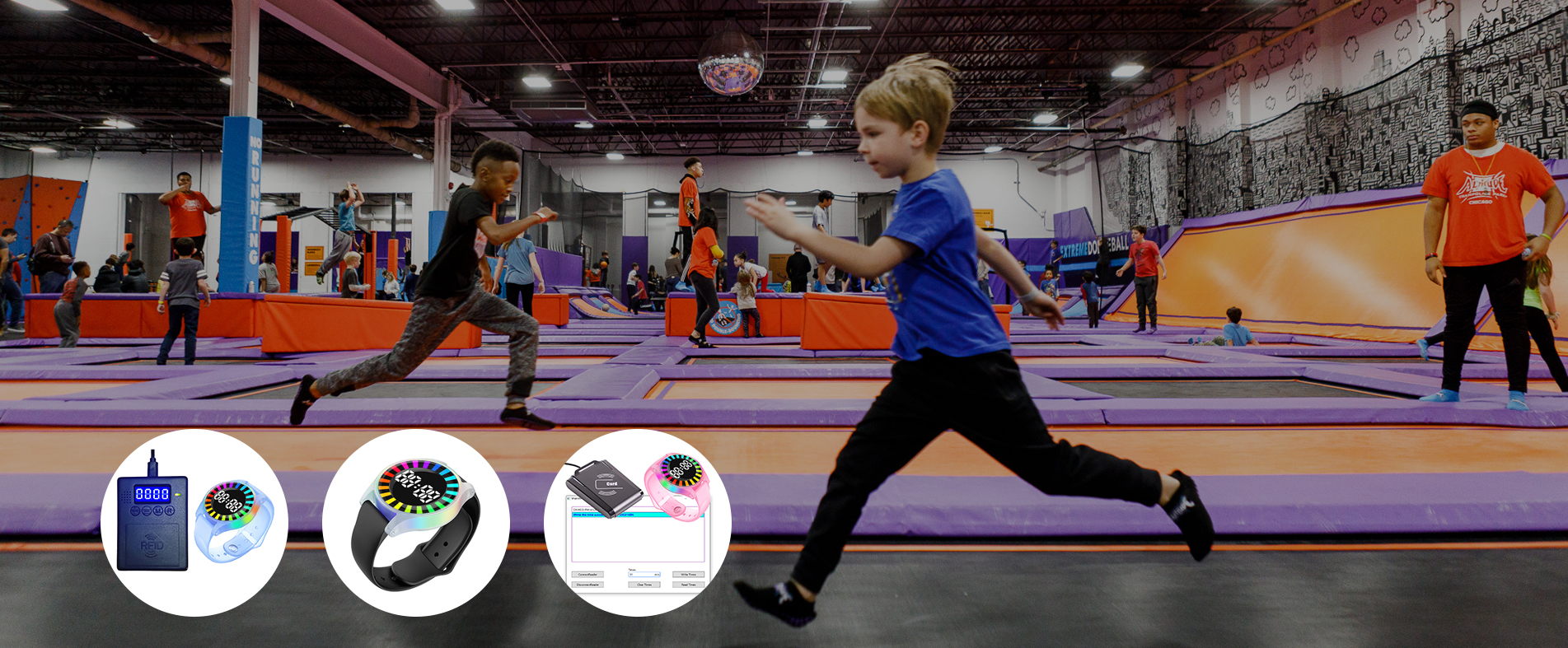 Effortless Time Management with RFID Countdown Wristbands