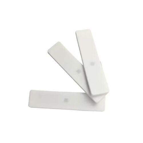 55*12mm Heat Resistance Washable UHF Soft RFID Silicone Laundry Tag with Alien H3 Chip