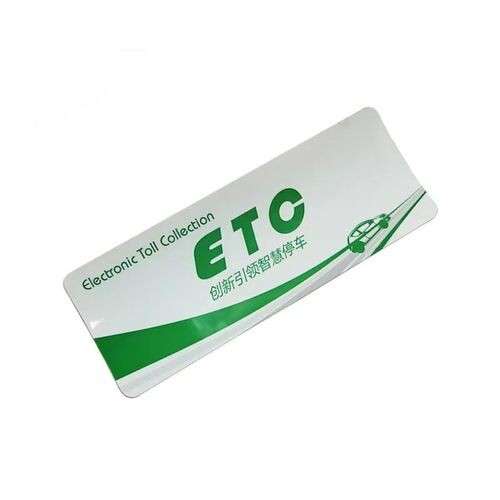 Customized Waterproof RFID Car Windshield Sticker for Car Vehicle Tracking