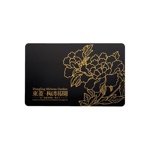Upscale Plastic Club Member Card