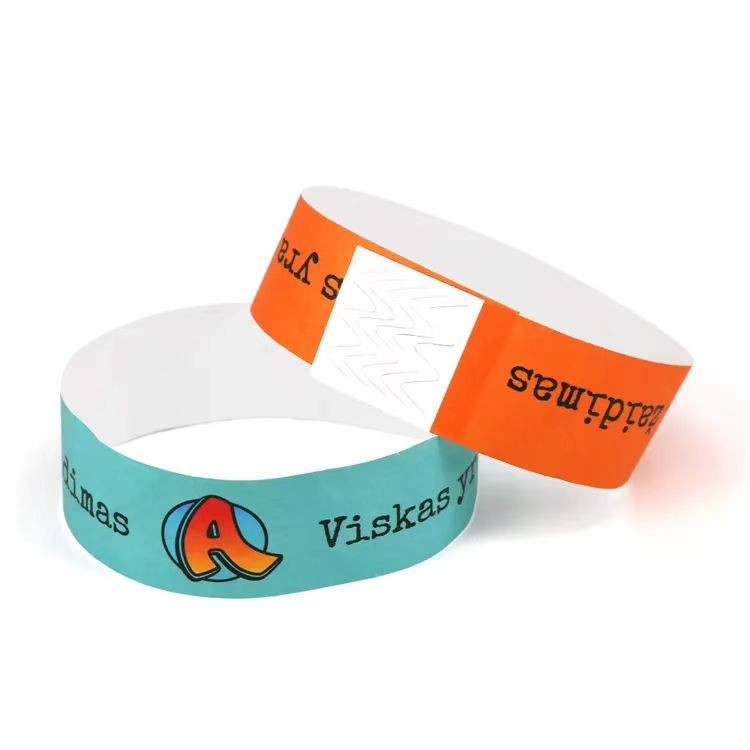 Thermal Printer Vinyl PP Synthetic Paper Printing Disposable RFID Paper Wristband
