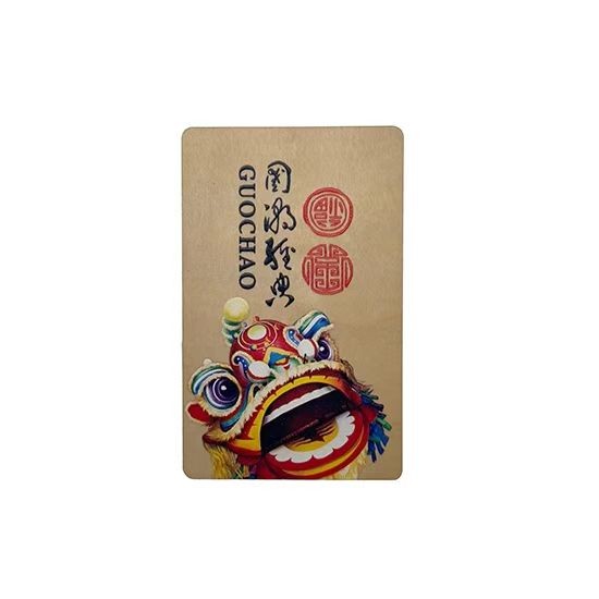 Wooden NFC Card with Custom Logo RFID Engraving Bamboo Wooden Business Card