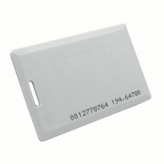 RFID 125khz Proximity ABS Clamshell Access Control Card