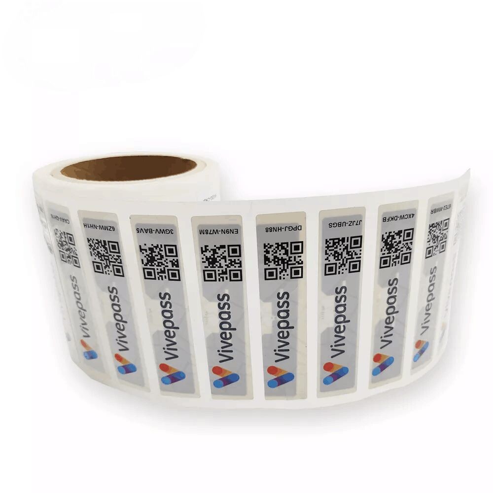 RFID Label Anti-fake Tamper Proof  Windshield Sticker UHF Vehicle Tag