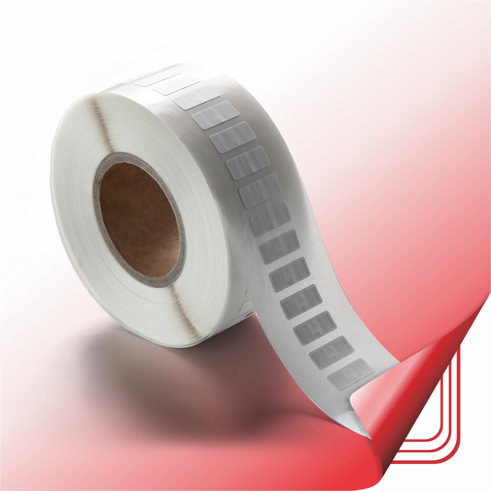 Custom Size 13.56Mhz MIFARE Classic EV1 1K RFID tag / label / sticker NFC Wet Inlay for Inventory Management