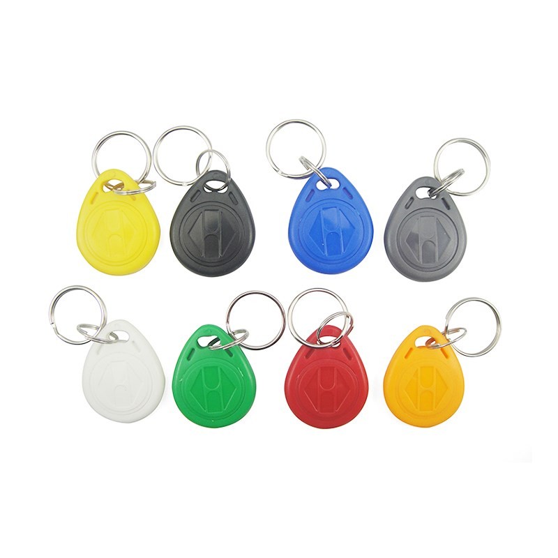 Waterproof ABS UID programmable EM4305 125Khz proximity rfid keyfob for access control