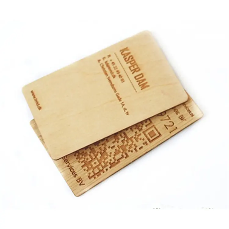 RFID Wooden Business Hotel Card NFC Wood Card